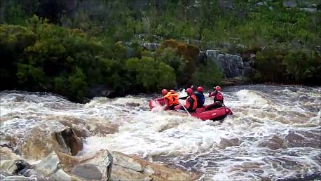 Rafting on the Palmiet 