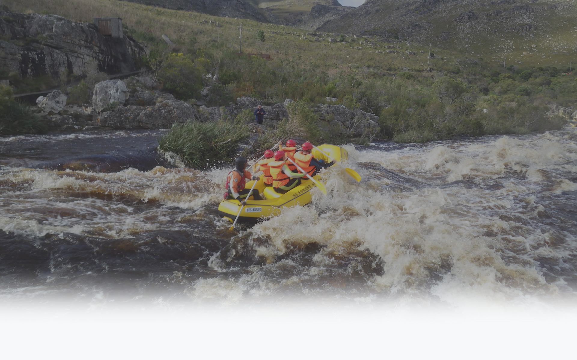 White Water Rafting near Cape Town - SA Forest Adventures